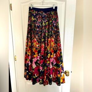 Cupio Floral Maxi Skirt ..NWT